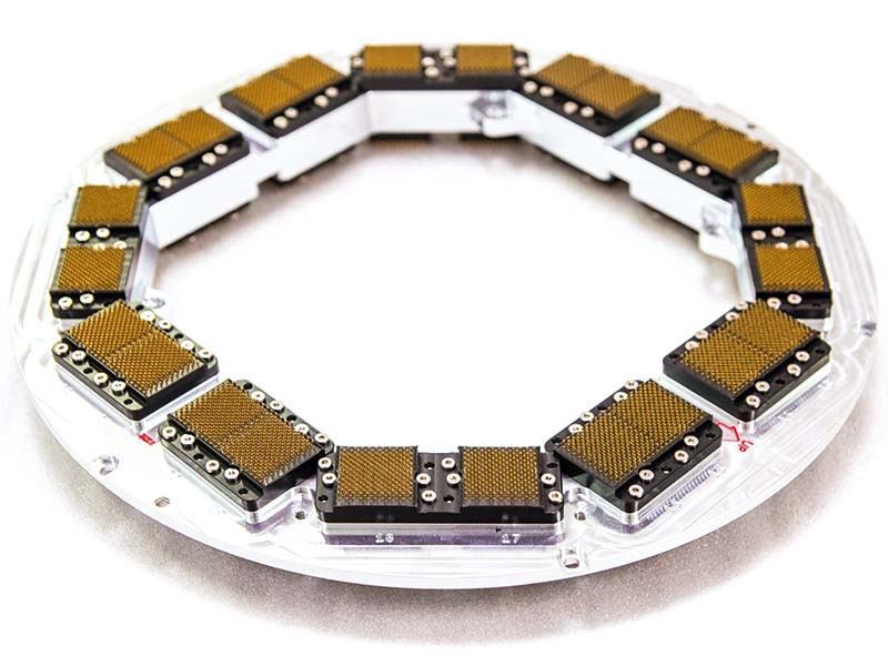 Semiconductor chip testing