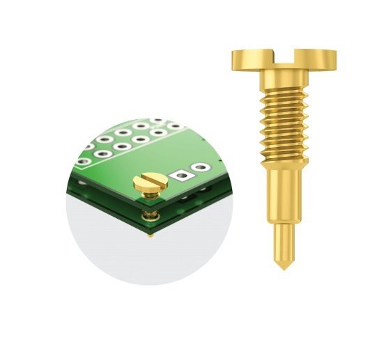 product-554-488 Screw Pin Pogo for PCB board