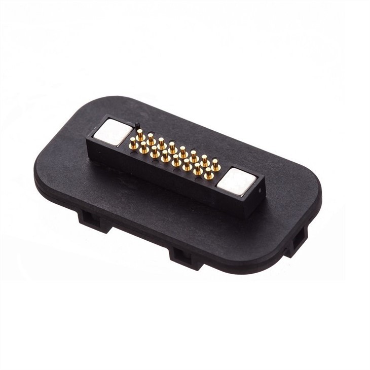 Connetors Leighis Maighnéad Pogo Pin