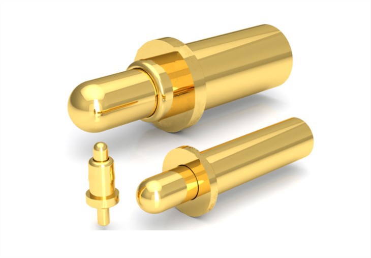 Bioráin Pogo Óir plátáilte-luchtaithe