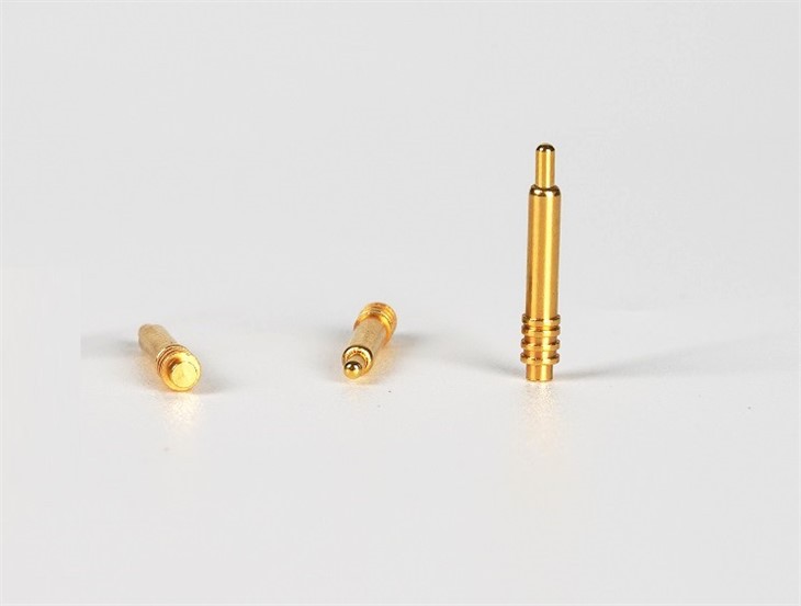 Bioráin Pogo Snáthaide Dhíreach Óir plátáilte