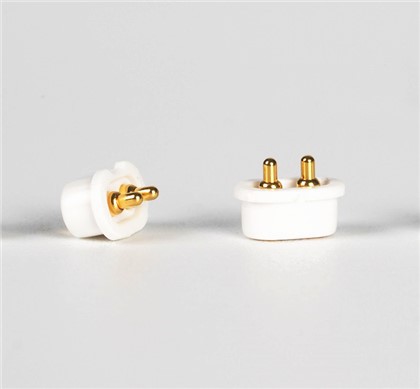 2 Ceanglóir Bioráin Pogo Pin