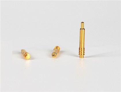 Bioráin Pogo Snáthaide Dhíreach Óir plátáilte