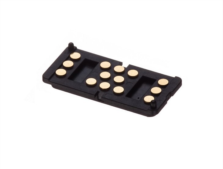 Bioráin SMT 14 Pionnaí Cónascaire Pogo Pin