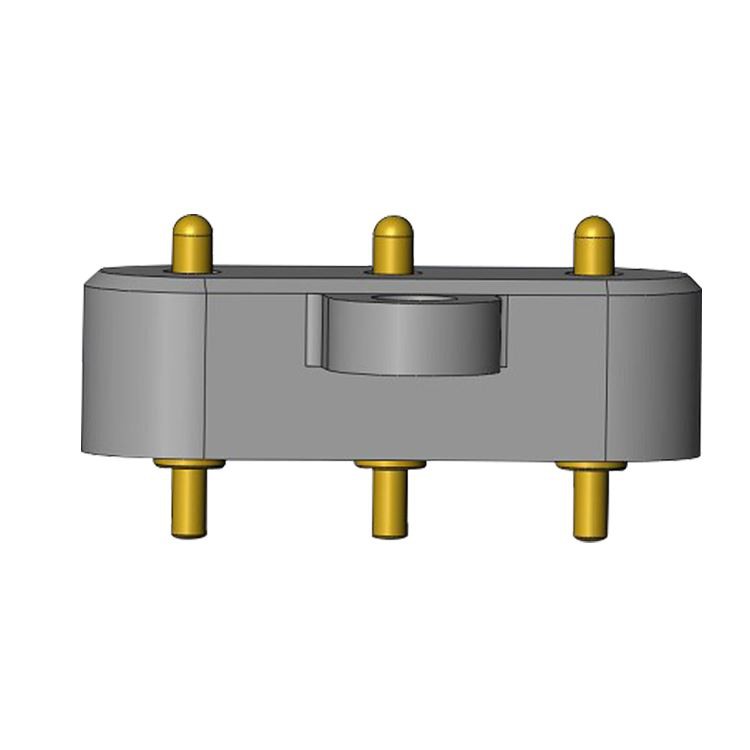 Trí Conectors Ciorclach Hole Pogo Pin