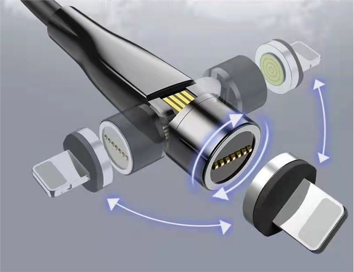 Magnetic Pogo Pin 360° Programming Cable