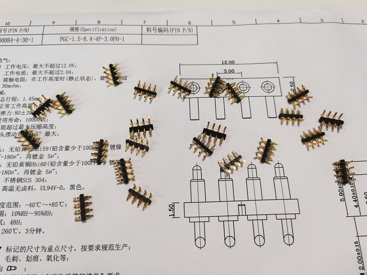 Ceanglóir Bioráin Pogo Dronuillinn 90 céim