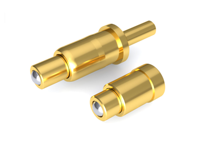 Pointe Liathróid 360 céim ag Muirearú Pogo Pin Connector